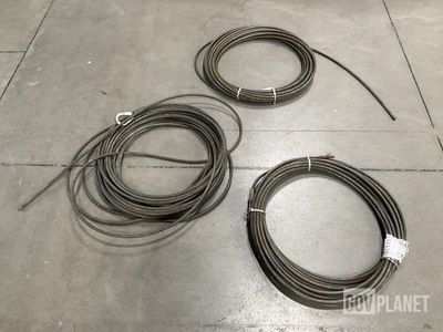 (3) Warn 82784 Wire Rope & Hook Assemblies