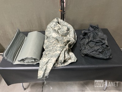 (50) Poncho Liners, (72) Stuff Sacks & (35) Self-Inflating Sleeping Mats