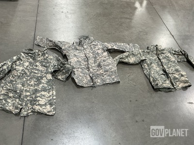 (42) Wet Weather Parkas, (45) Cold Weather Parkas & Assorted Items