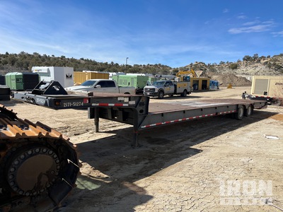 2008 Load King HFT70 30 ft T/A Hydrauliczna przyczepa ogonowa