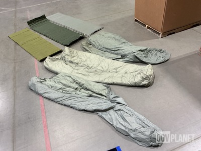 (48) Sleeping Bags & (80) Self-Inflating Sleeping Mats