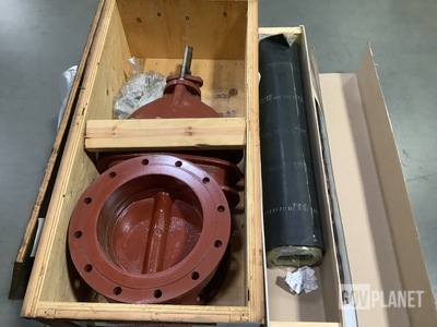 (1) 205-300MM Gate Valve & (1) Square Yard of Rubber Sheet