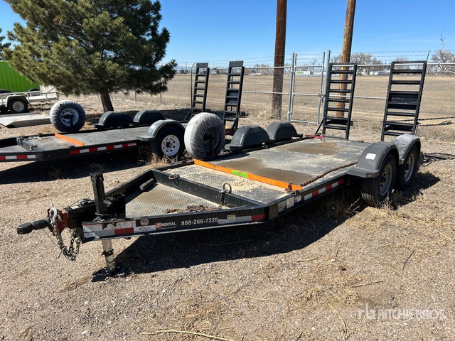 2022 Snake River 14 ft T/A Equipment Trailer
