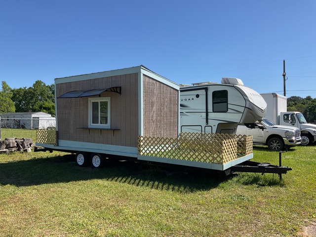 27 ft T/A Food Concession Trailer