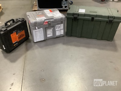 (9) Assorted Storage Cases