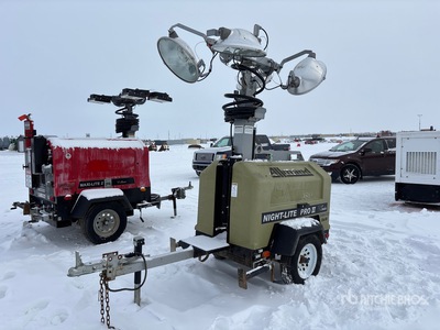 2011 Allmand Night-Lite Pro II 8 kW Torre faro