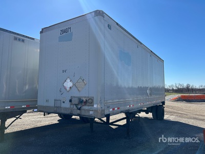 2015 Great Dane 28 ft x 102 in S/A Van Trailer