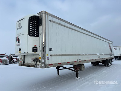 2009 Utility VS2RA 53 ft x 102 in T/A Refrigerated Trailer