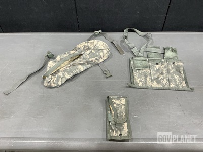 (487) M4 Two Mag Pouches, (50) Bandoleer Ammunition Pouches & Assorted Items