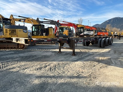 2015 CIMC 40 ft Tri/A مقطورة حاويات