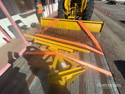 Utility tractor rake