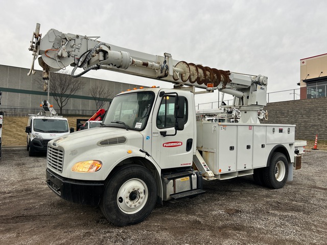 2012 Altec on 2013 Freightliner M2 106 4x2 Digger Derrick Truck