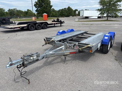 2019 Demco AT7000P T/A 1 Car Open مقطورة نقل سيارات