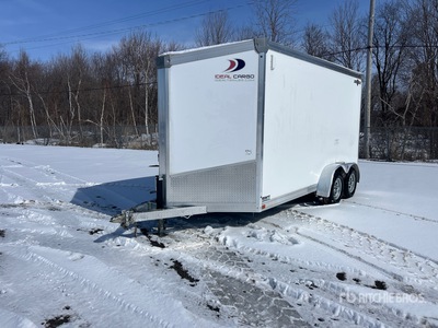 2022 Ideal Cargo IDHE714TA2 14 ft T/A مقطورة ذو كبينة مغلقة