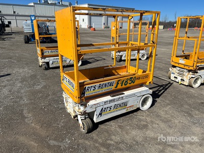 2017 Hy-Brid HB-1230 Electric Scissor Lift