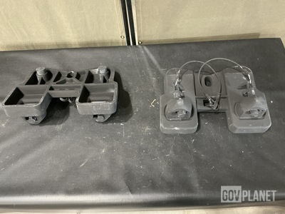 (4) DRS Sustainment Systems SW34446-1 Mounting Brackets