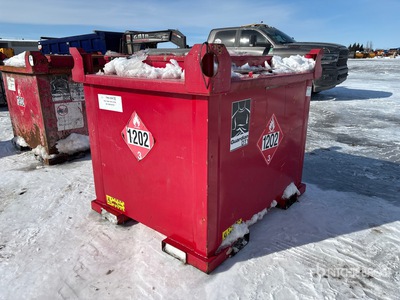 2020 AGB AGB-DT1-1000 1050 L Skid Mounted Steel Diesel Réservoir de carburant