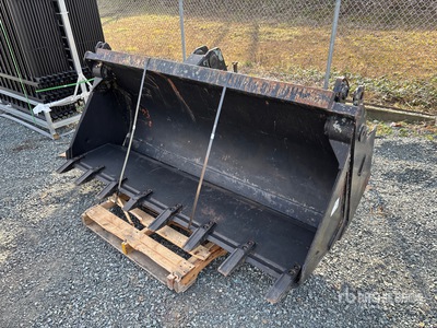 Double 4 86 in Multipurpose Backhoe Loader Bucket