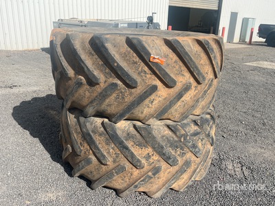 Quantity of (2) MICHELIN 600/70R-30 Wheels