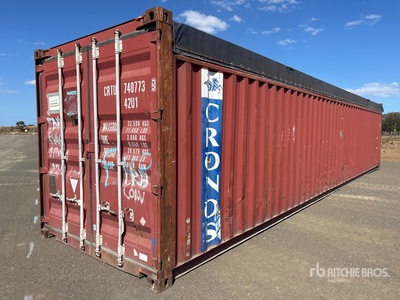 2008 40 ft Open Top Storage Container