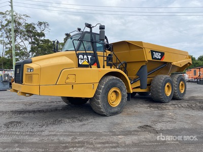 2015 Cat 745C Articulated Dump Truck