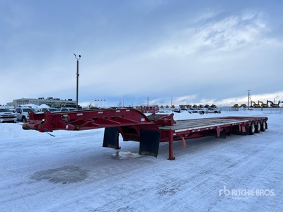 2009 Peerless LB60-SDLRRON-24A 45 ft 24-Wheel Gooseneck Rimorchio a cassone fisso