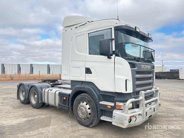 2007 Scania R500 6x4 T/A Sleeper Truck Tractor | Ritchie Bros. Auctioneers