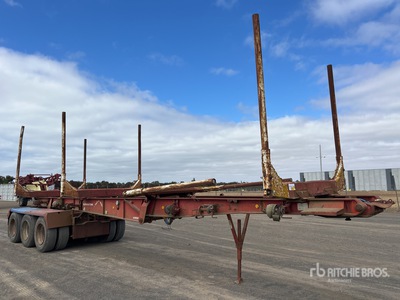 2002 Elphinstone Engineering Airider 10.6 m Tri/A Przyczepa do kłód