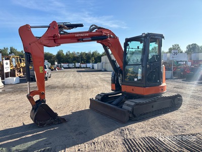 2017 Hitachi ZX55UR-5B Mini Excavator
