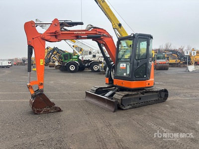 2017 Hitachi ZX55UR-5B Mini Excavator