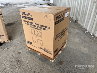 TMG LKS12-5 32 in x 26 in x 38 in 10000 BTU Stainless Steel Side Burner Cabinet