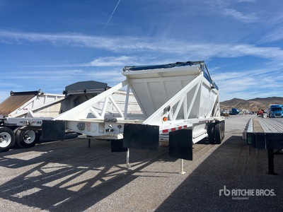 2016 Ranco LW21-42-3 18 ft Tri/A Rimorchio a fondo mobile materiale sfuso