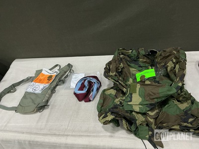 (66) Hydration System Carriers, (3) Men’s Neck Ties & Assorted Items