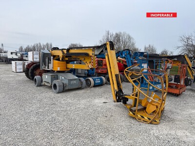 2008 Haulotte HA15IP Articulating Boom Lift (Inoperable)
