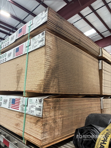 Quantity of (8) Bundles of Plywood