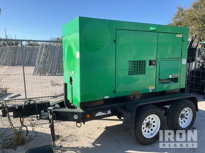 2015 Multiquip DCA70SSJU3MQRP 70 kVA Mobile Generator Set