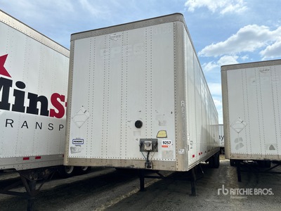 2013 Wabash DVCVHPC 53 ft x 102 in T/A Van Trailer