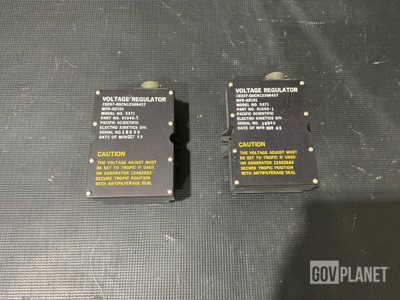 (2) Pacific Scientific 5371 Voltage Regulators