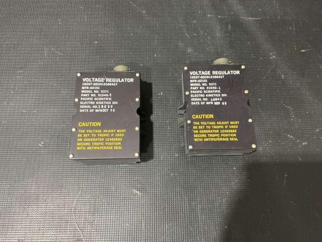 (2) Pacific Scientific 5371 Voltage Regulators