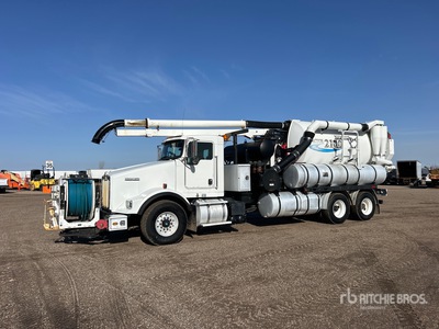 Vactor 2100-P-PD on 2012 Kenworth T800 6x4 شاحنة شفط و حفر