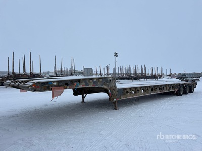 2014 Doepker 53 ft Tri/A Opklapbare nekaanhangwagen