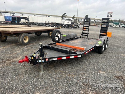 2022 MMDI E614H 14 ft T/A Equipment Trailer