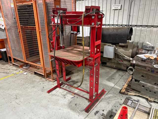 Central Hydraulics 96188 50 ton Shop Press