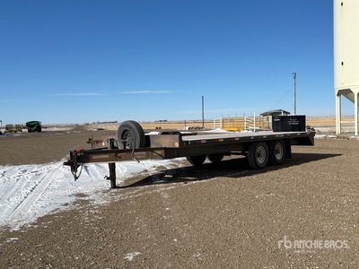 Trailtech P2 Prospector 20 ft T/A Remorque à plateau