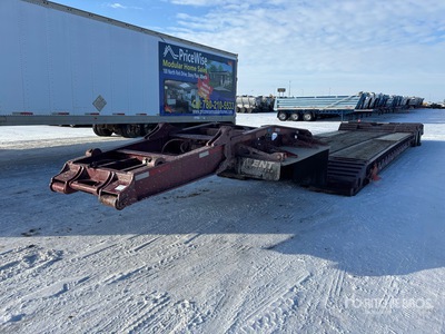2010 Arne's 16-Wheel Double Drop Removable Gooseneck 低床トレーラー