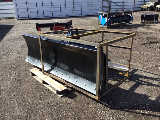 Raytree RSWD96 96" Skid Steer Six Way Dozer - Unused