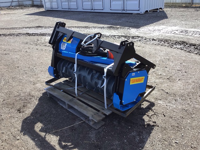 Raytree RMBD50 50" Skid Steer Low Flow Drum Mulcher - Unused
