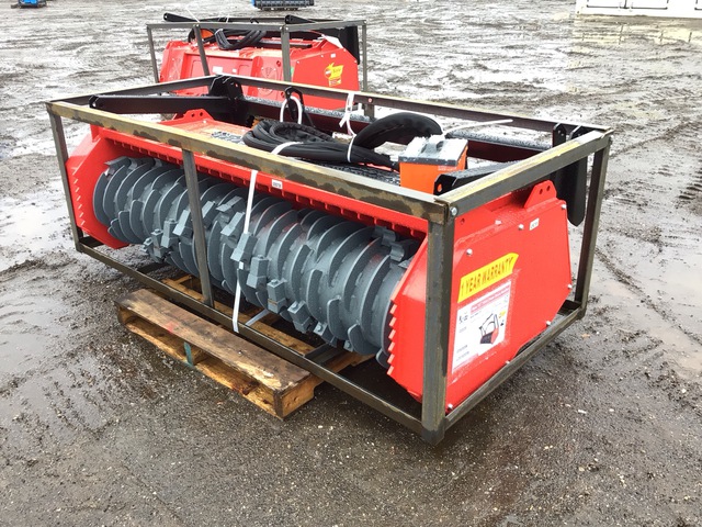 Raytree RMBD72ST Skid Steer Drum Mulcher - Unused