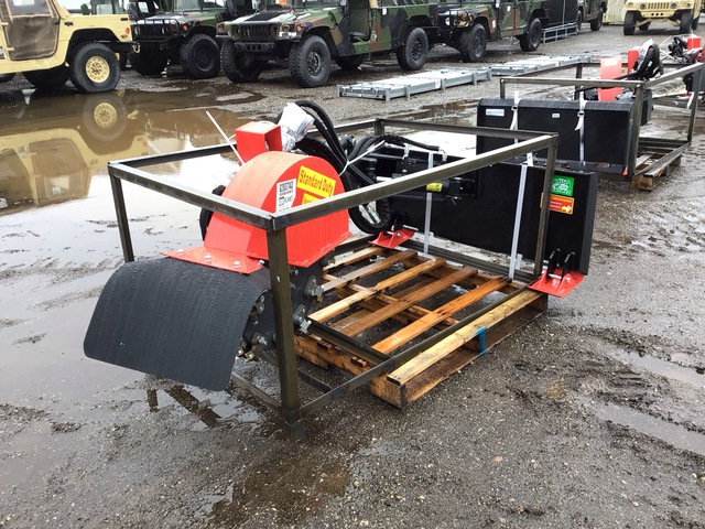 Raytree RMSG29 Skid Steer Stump Grinder - Unused