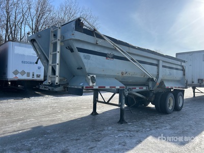 2010 Manac 44225 25 ft T/A End Dump Trailer